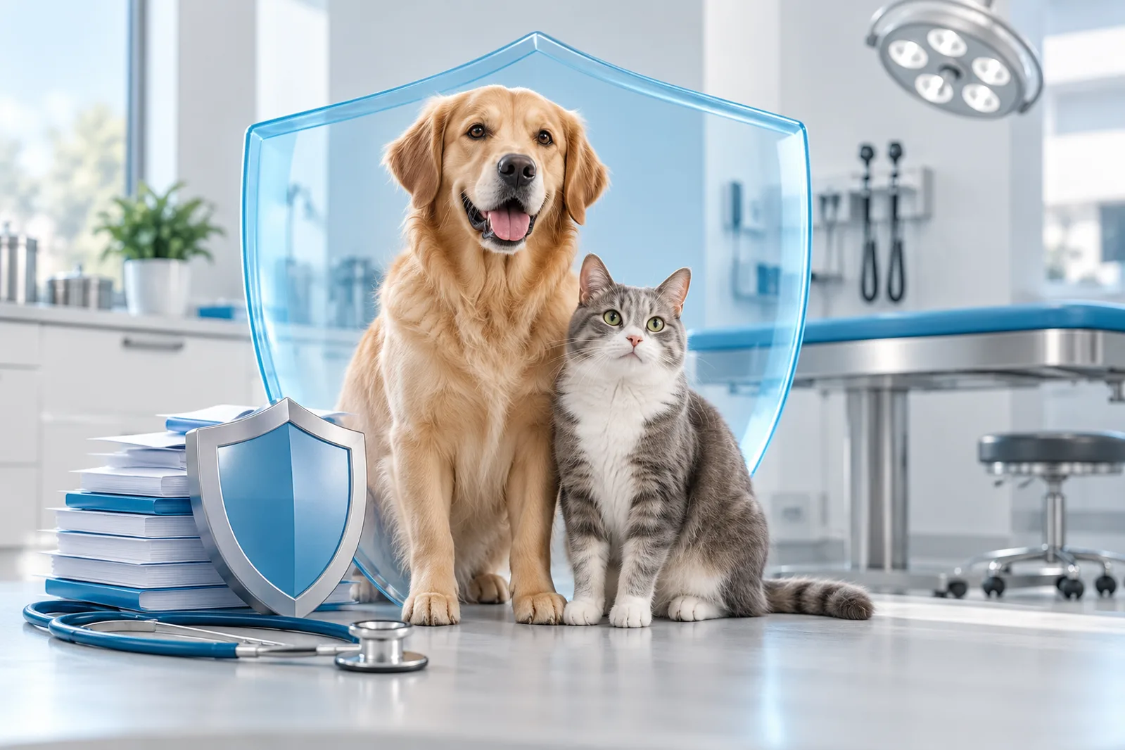 Pet insurance protection for a dog during veterinary care in the UAE