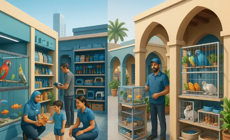 Pet Shops and Pet Markets in Dubai and Sharjah