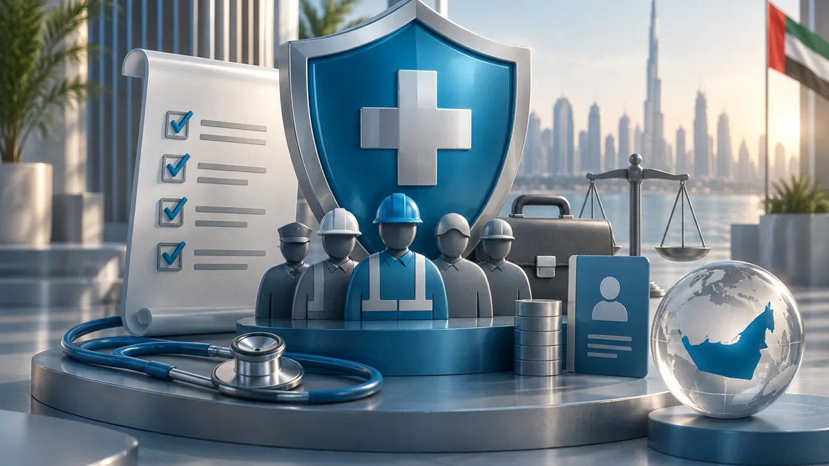 UAE employer health insurance compliance and worker coverage protection